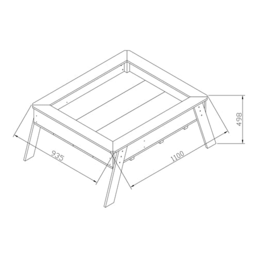 AXI Kweektafel Linda bruin