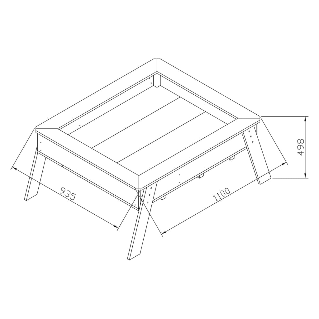 AXI Kweektafel Linda bruin