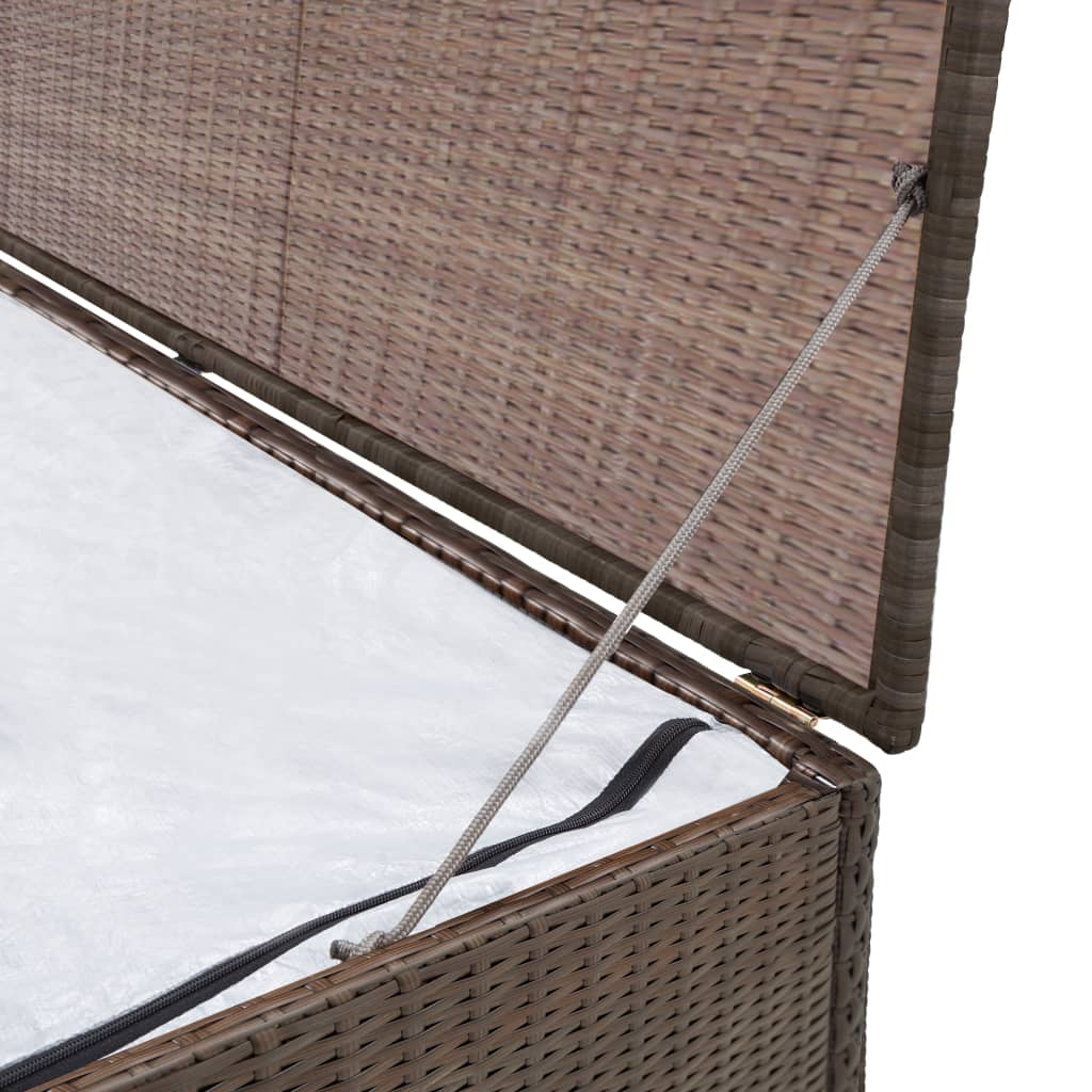 Tuinbox 120x50x60 cm poly rattan