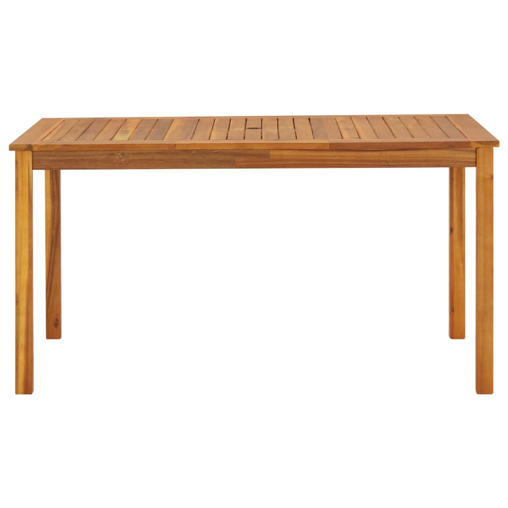 Tuintafel 150x90x74 cm massief acaciahout