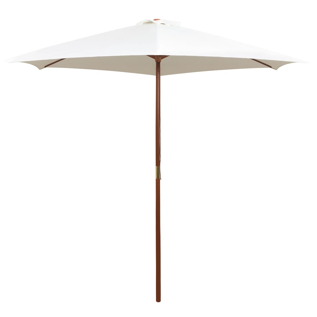 Parasol met houten paal 270 cm