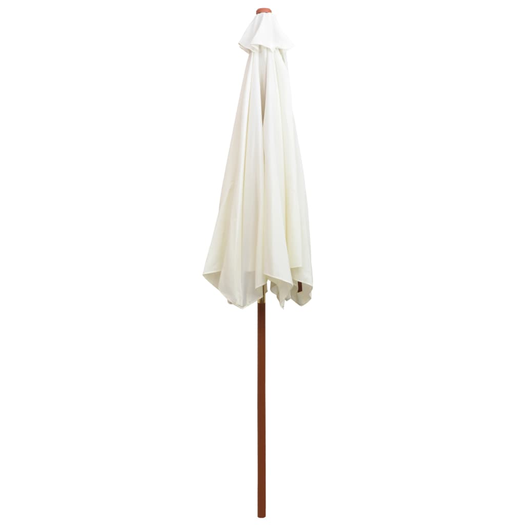 Parasol met houten paal 270 cm