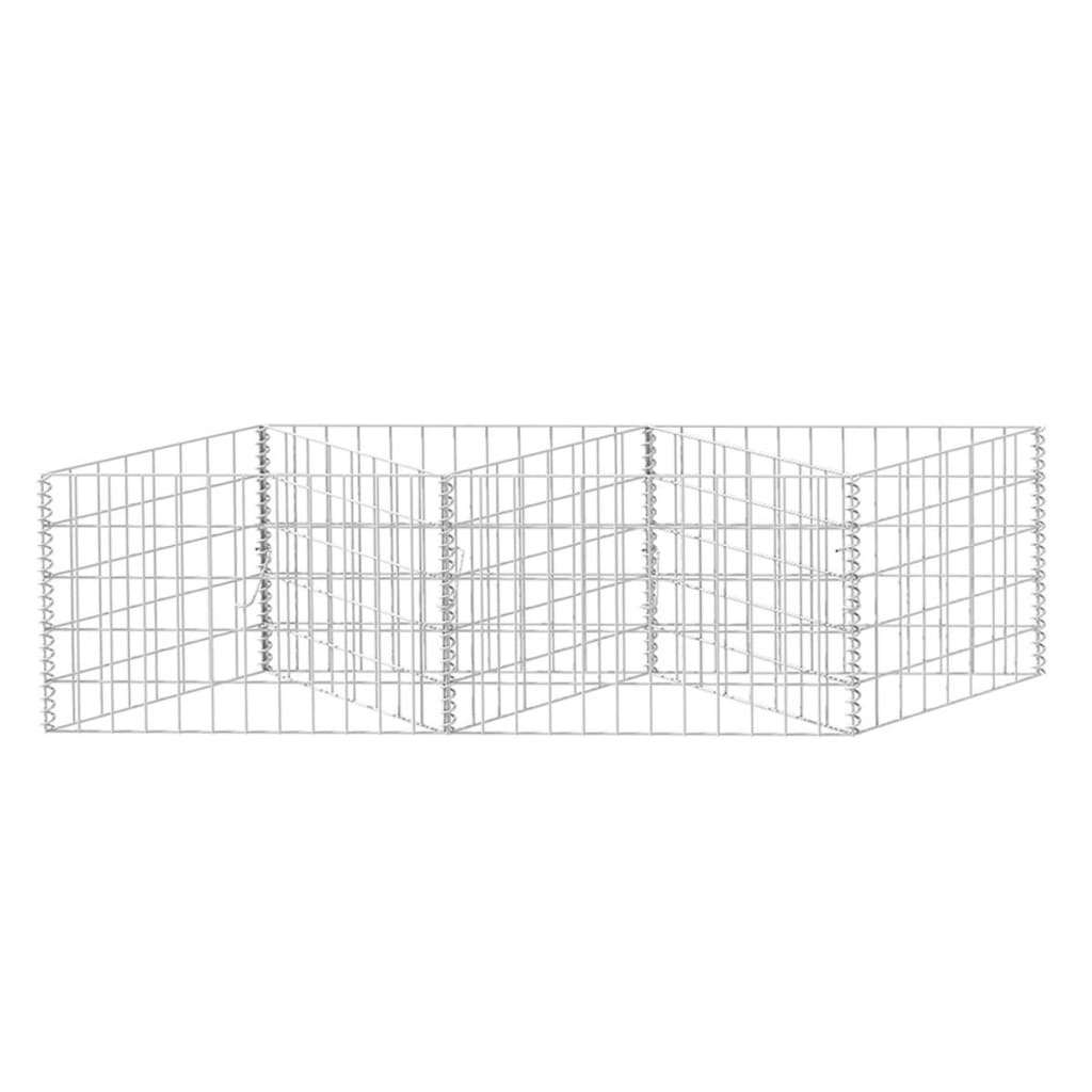 Gabion mand 300x30x50 cm gegalvaniseerd staal