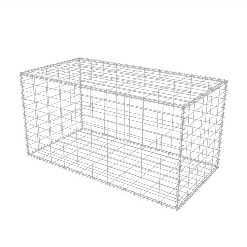 Gabion mand 100x50x100 cm gegalvaniseerd staal