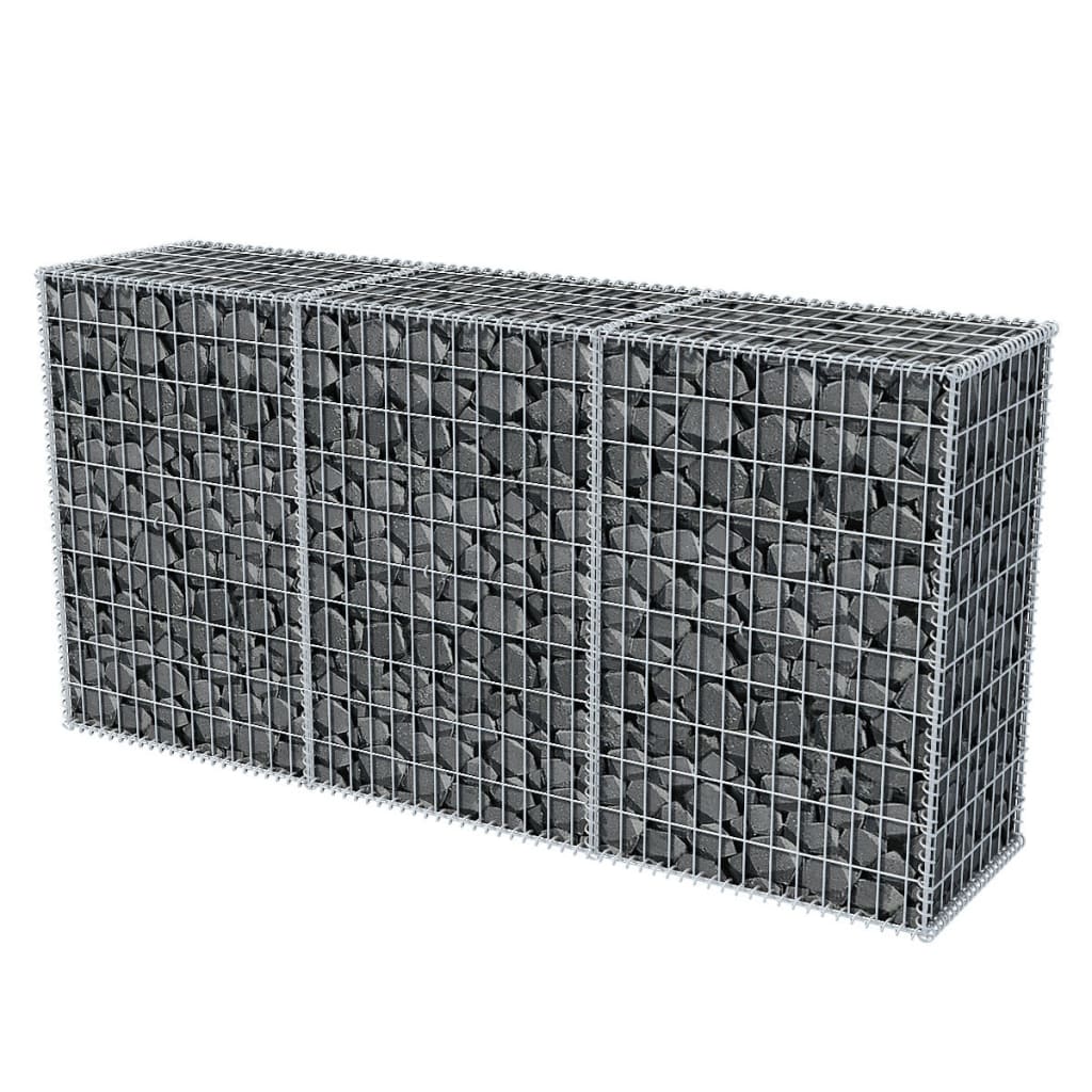 Gabion mand 100x50x100 cm gegalvaniseerd staal