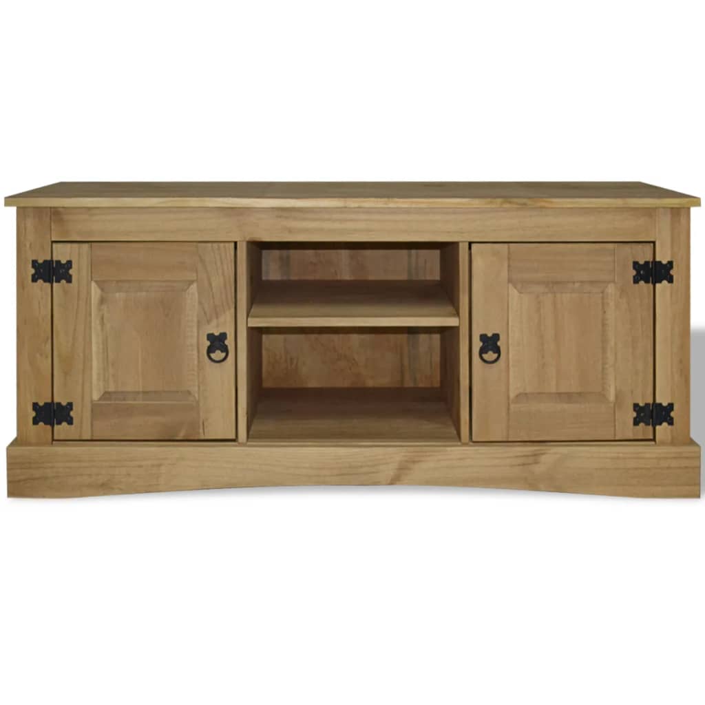 Tv-meubel Mexicaans grenenhout Corona-stijl 120x40x52 cm