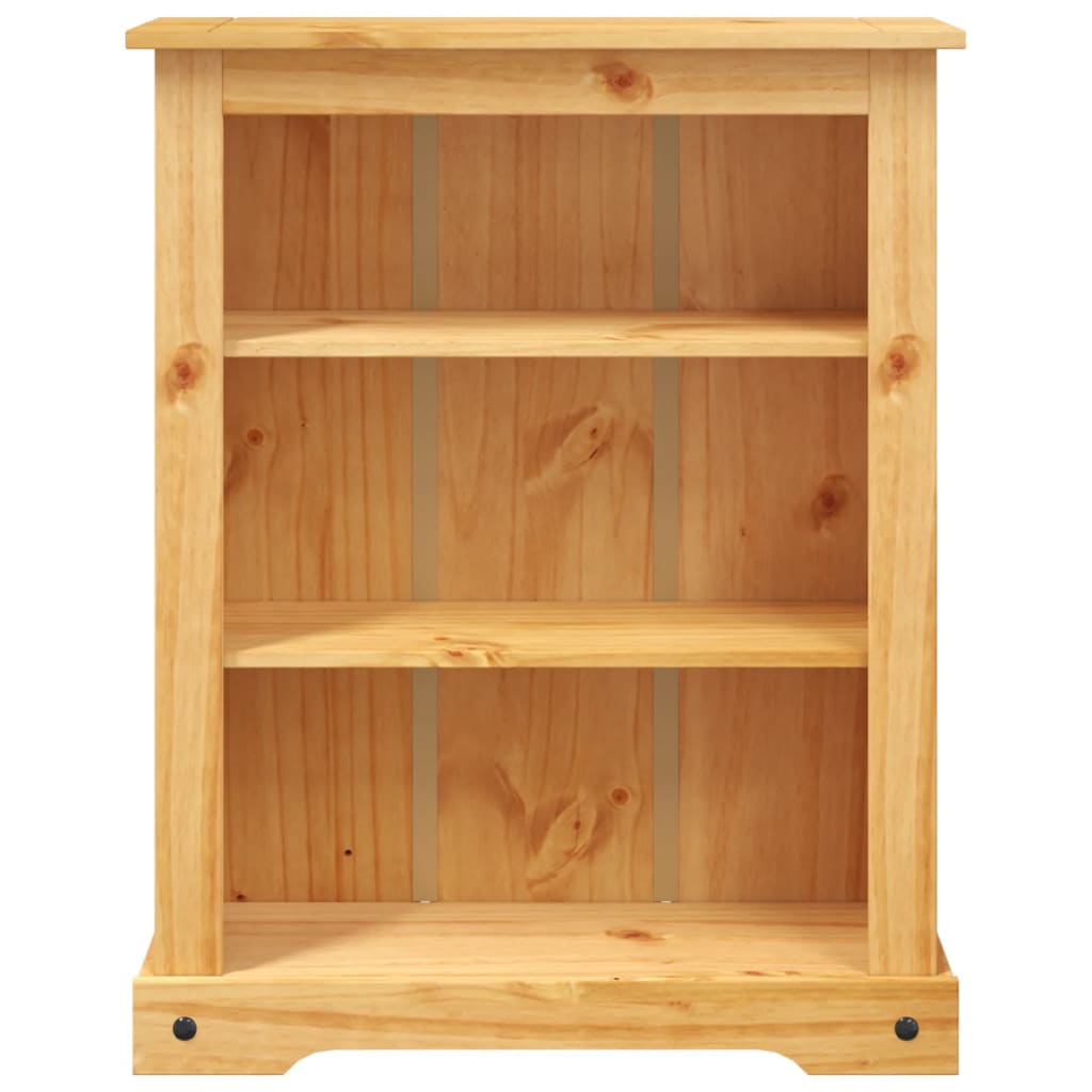 Boekenkast grenenhout met 3 planken Corona-stijl 81x29x100 cm