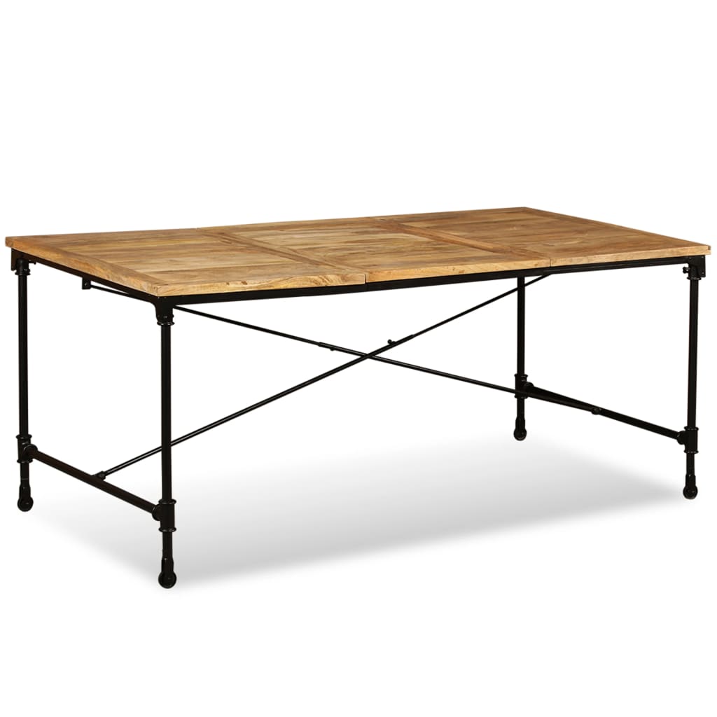 Eettafel 240 cm massief gerecycled hout