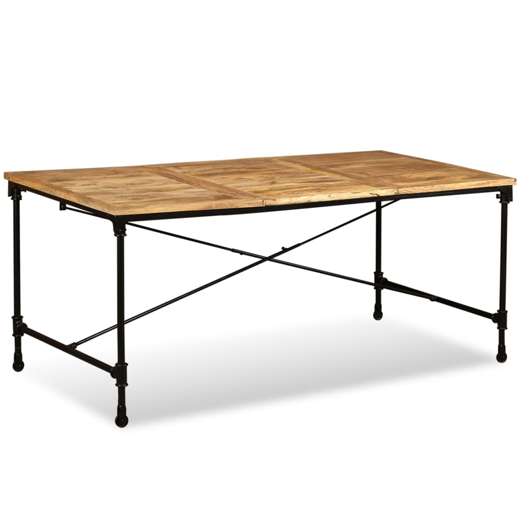 Eettafel 240 cm massief gerecycled hout