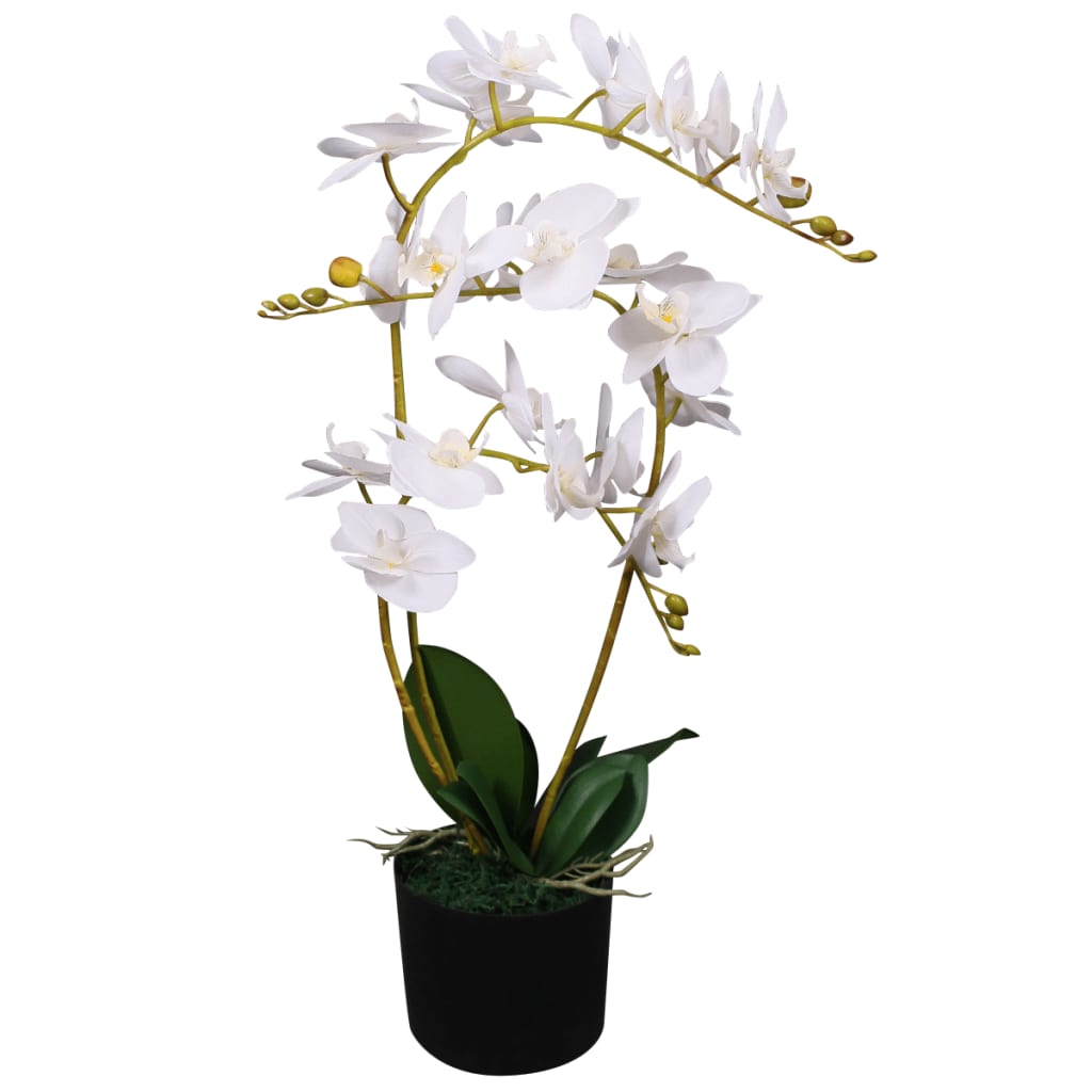 Kunstplant met pot orchidee 75 cm