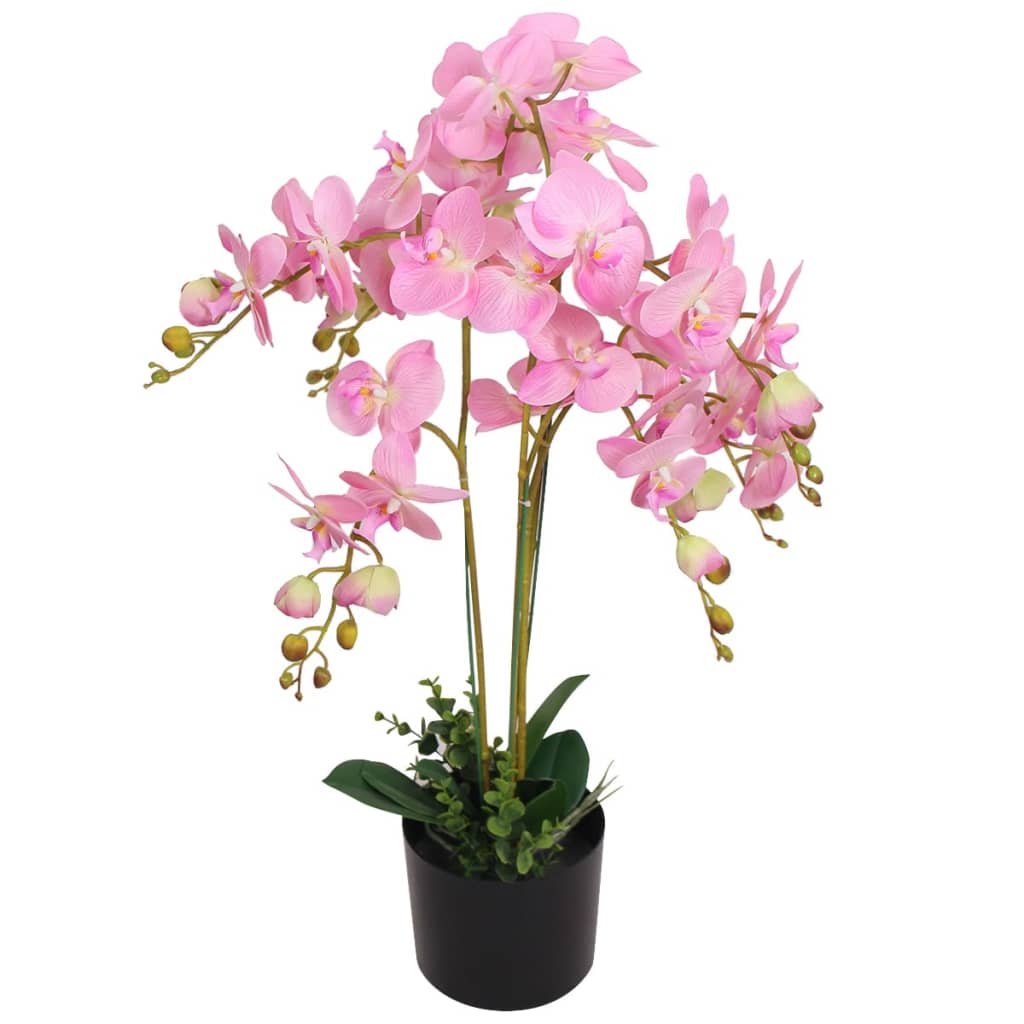 Kunstplant orchidee met pot 30 cm