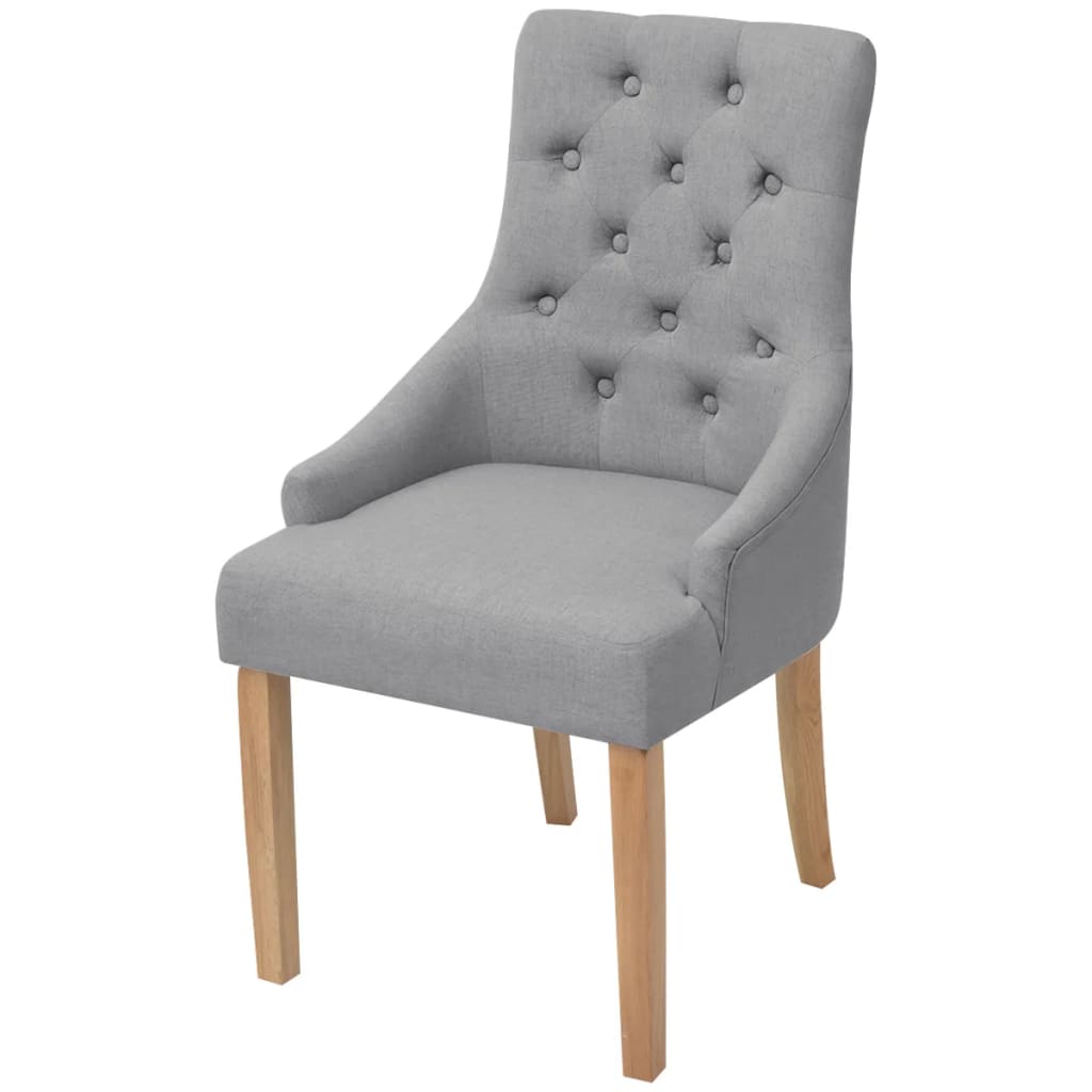 Eetkamerstoelen 2 st stof