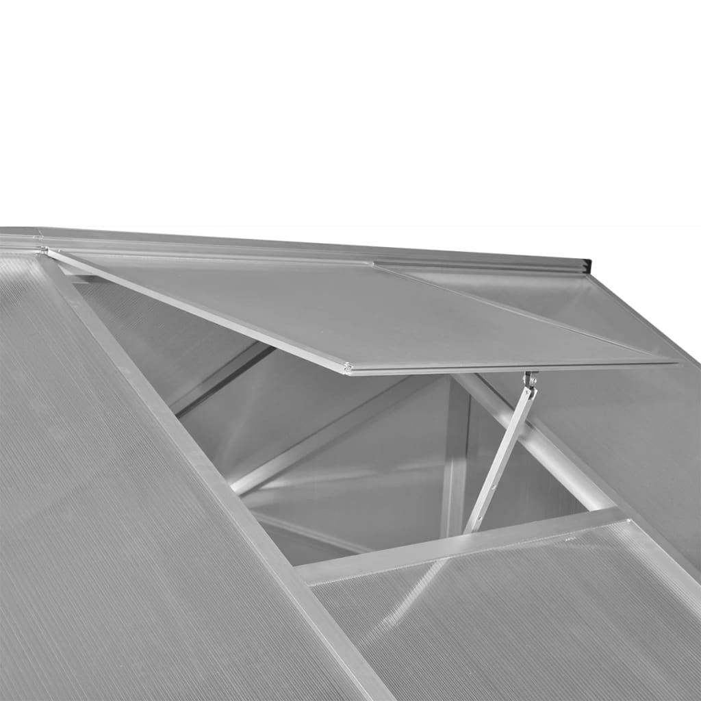 Tuinkas 3,46 m² versterkt aluminium