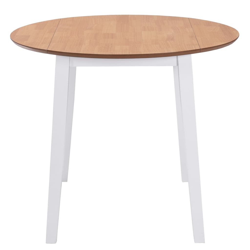 Eettafel inklapbaar rond MDF