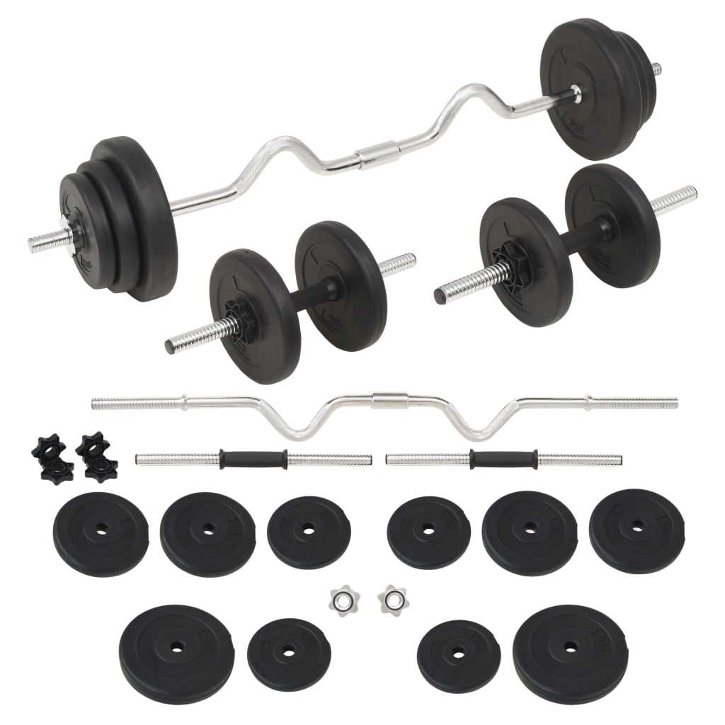 Barbell- en dumbbellset 60,5 kg