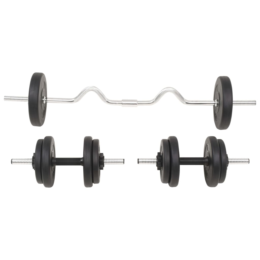 Barbell- en dumbbellset 60,5 kg