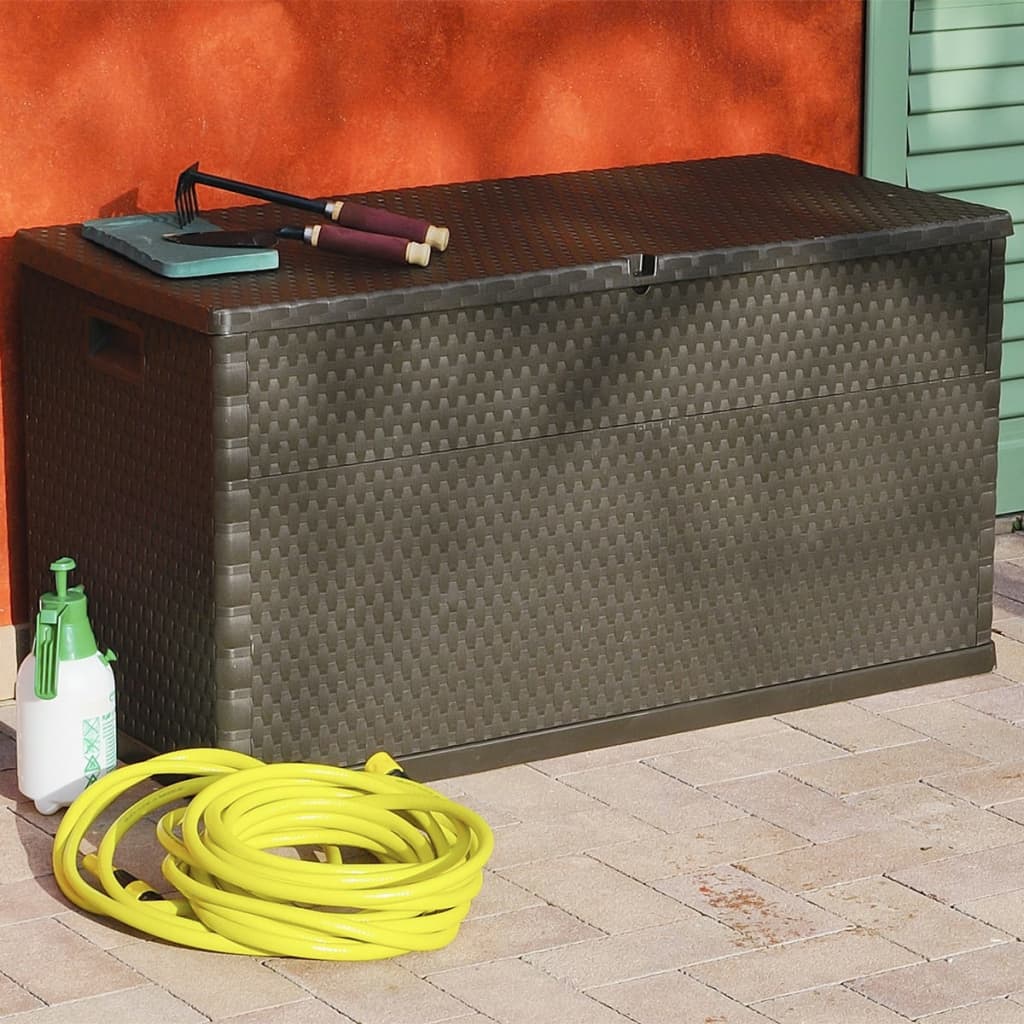 Tuinbox 120x56x63 cm polypropeen rattan