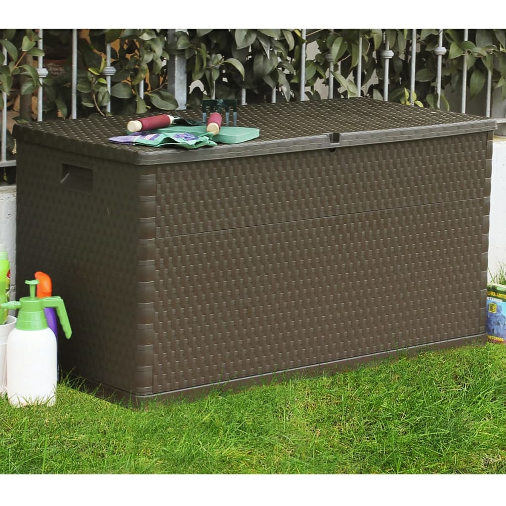 Tuinbox 120x56x63 cm polypropeen rattan