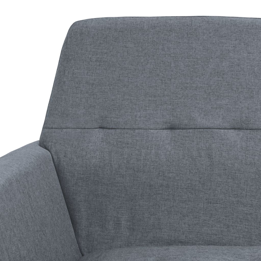 Fauteuil staal en stof