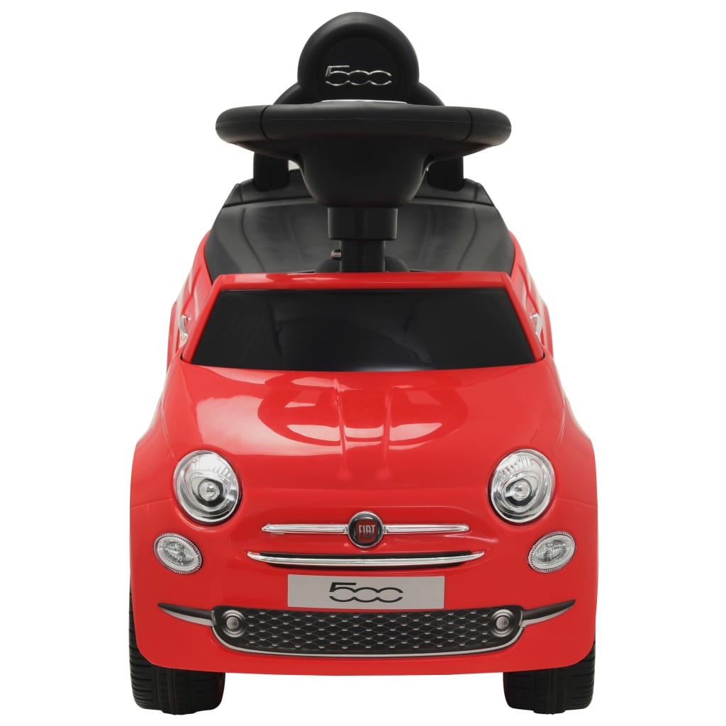 Loopauto Fiat 500 rood