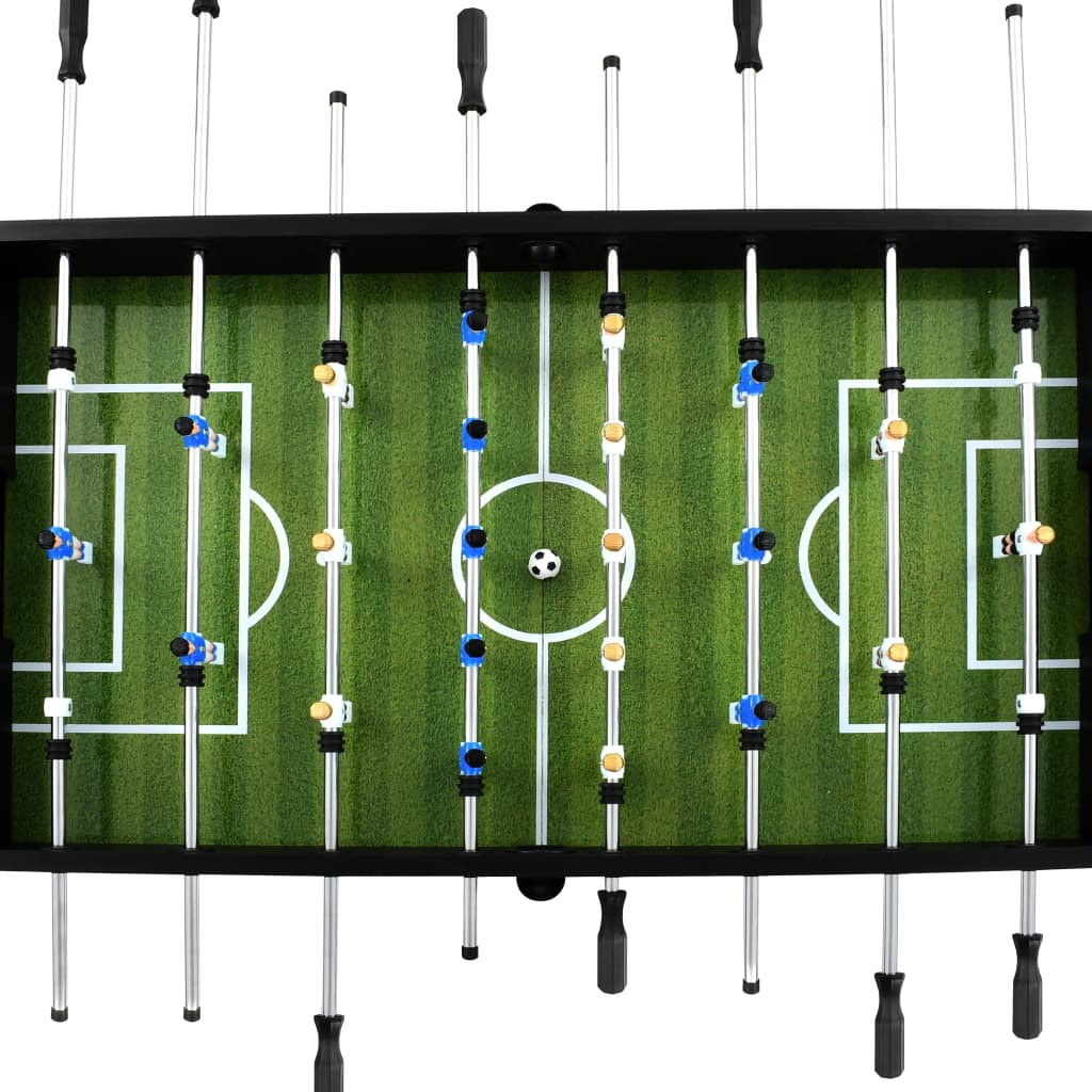 Voetbaltafel 60 kg 140x74,5x87,5 cm staal