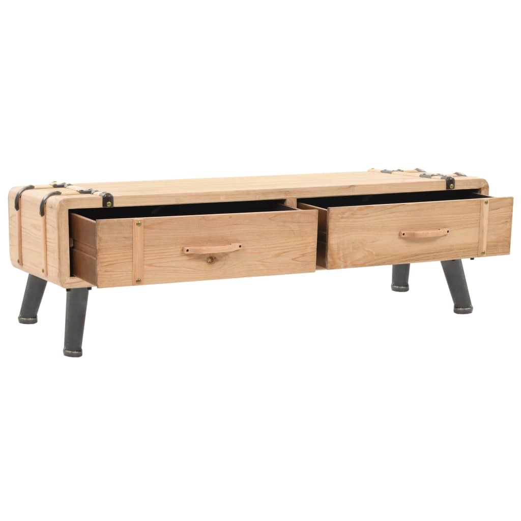 Tv-meubel 120x33x35 cm massief vurenhout