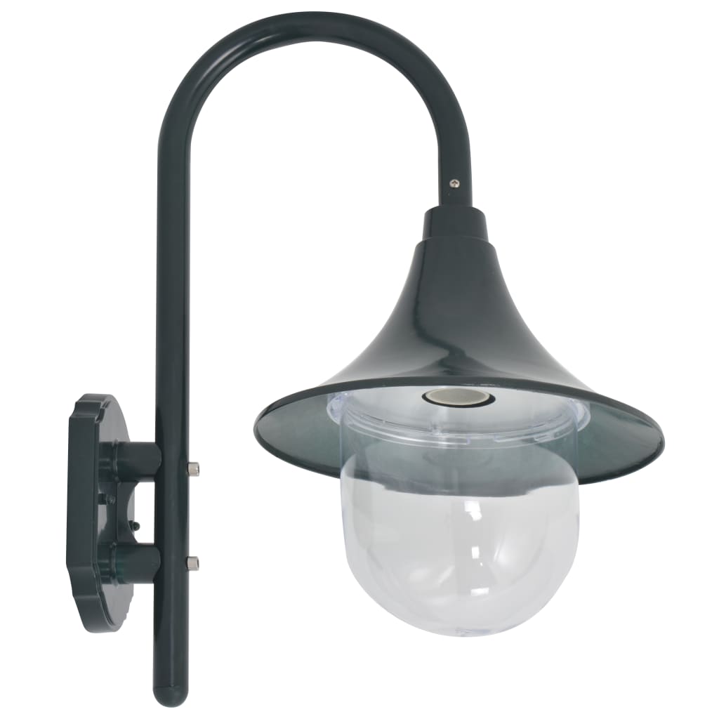 Tuin wandlamp E27 42 cm aluminium