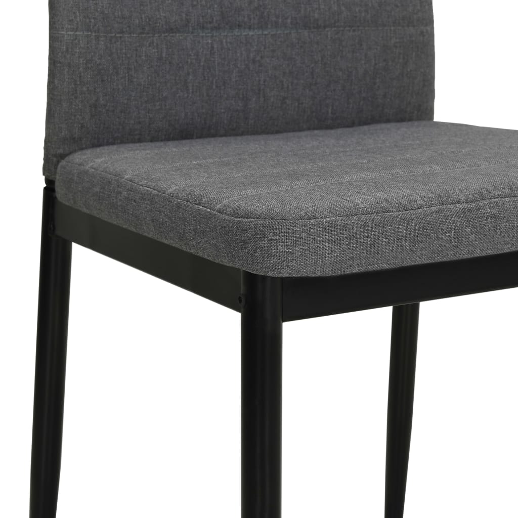 Eetkamerstoelen 2 st stof