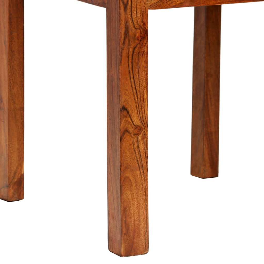 Eetkamerstoelen 2 st modern hout met honingafwerking