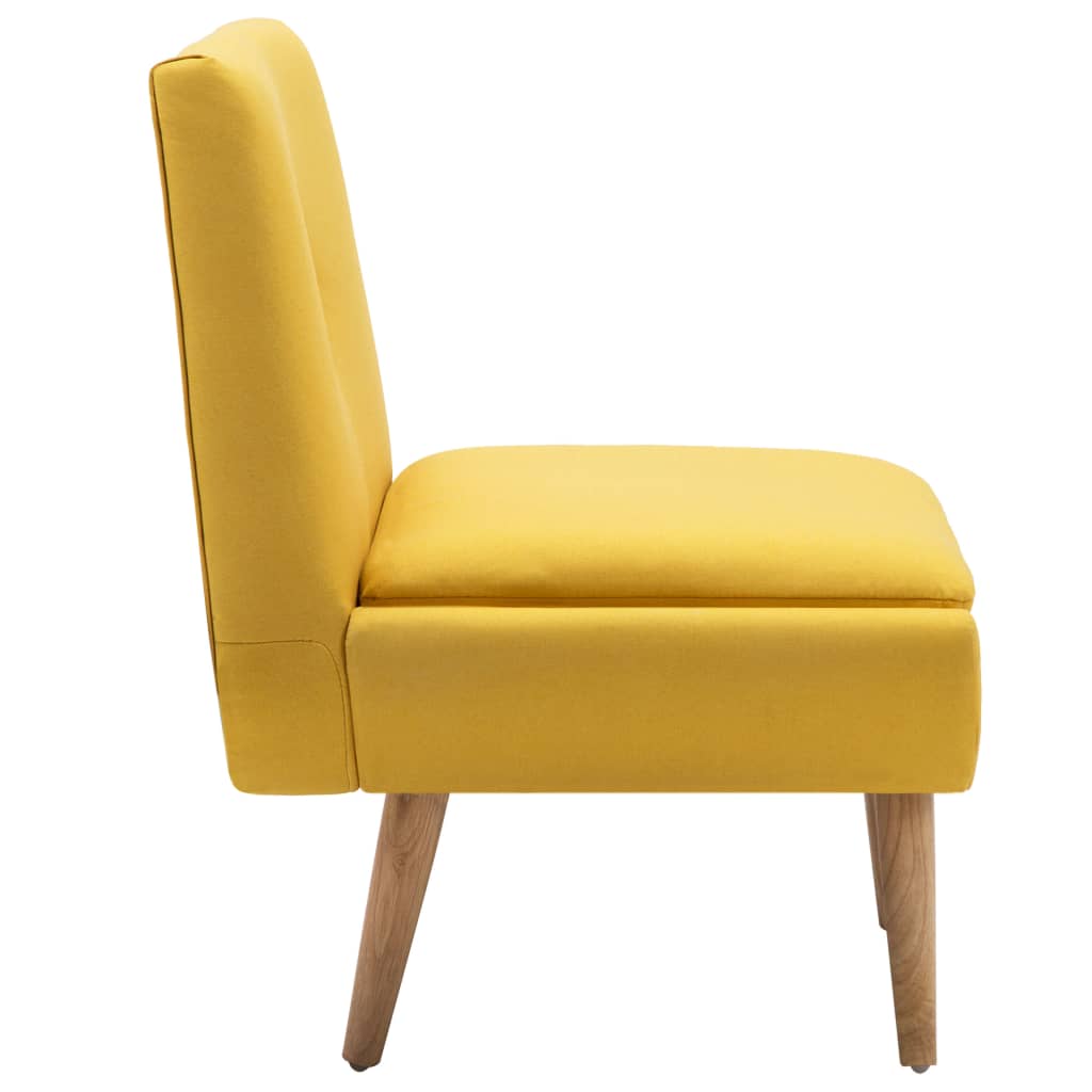 Fauteuil stof geel