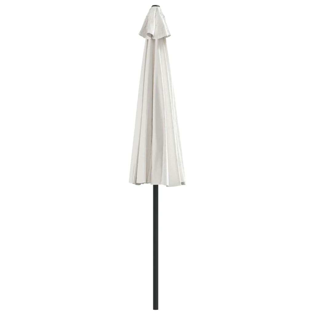 Balkonparasol half met aluminium paal 270x144 cm