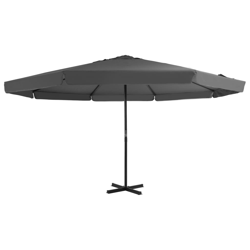 Parasol met aluminium paal 600 cm