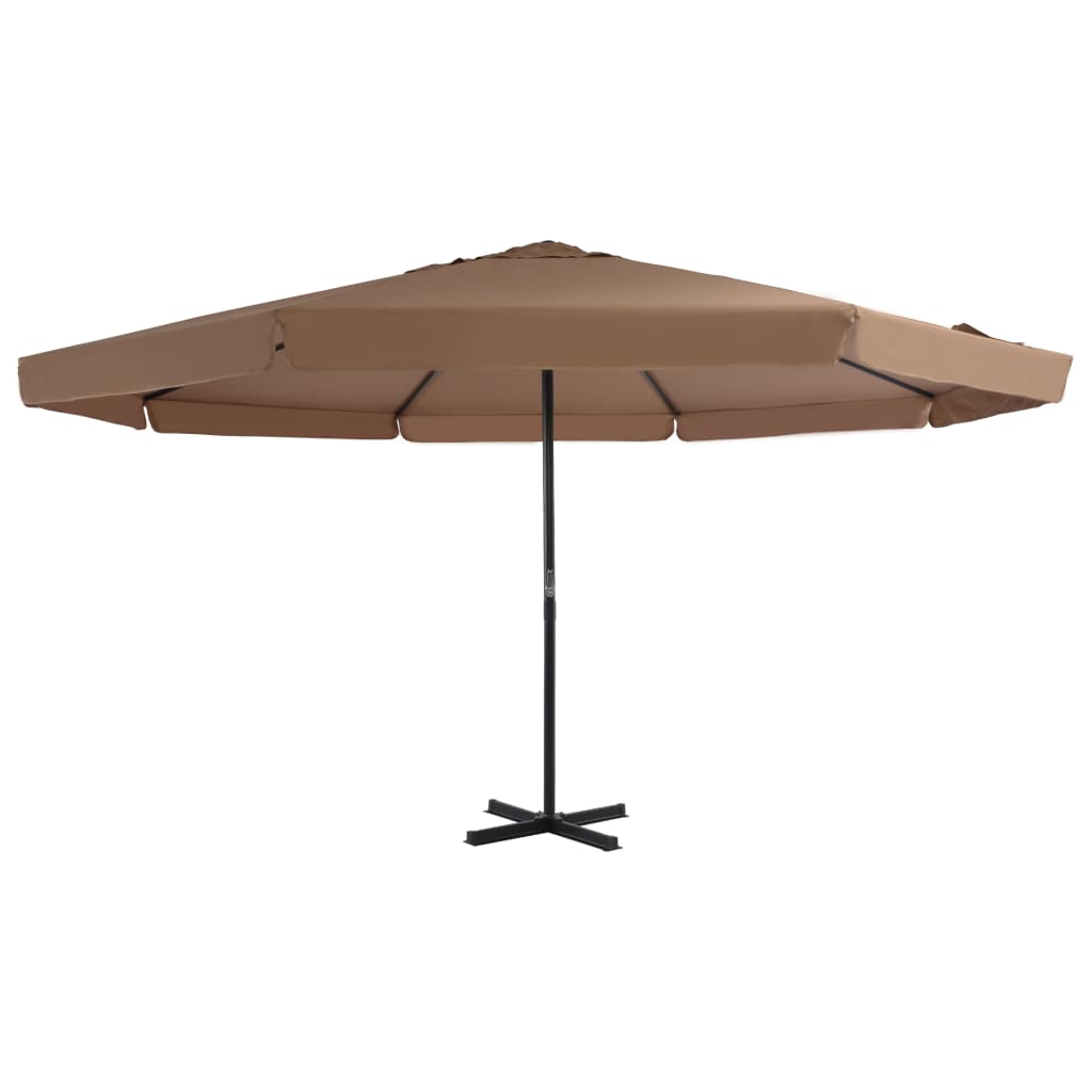 Parasol met aluminium paal 600 cm