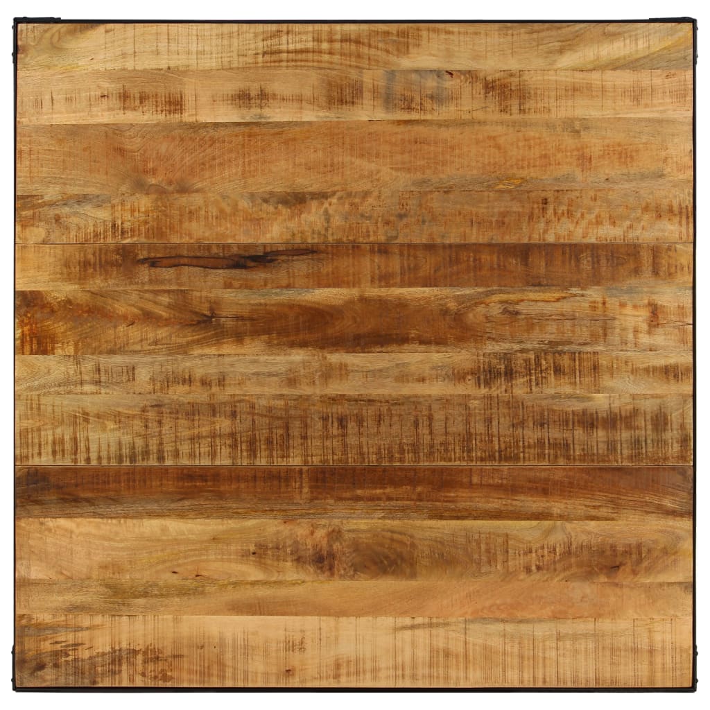 Eettafel 140x140x76 cm massief mangohout