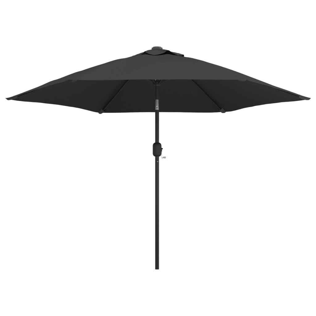 Parasol met stalen paal 3 m zandwit