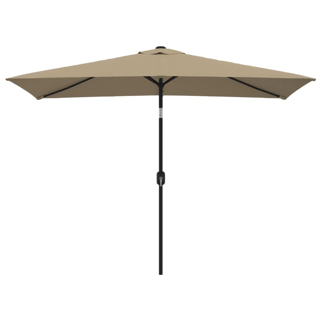 Parasol met metalen paal 300x200 cm