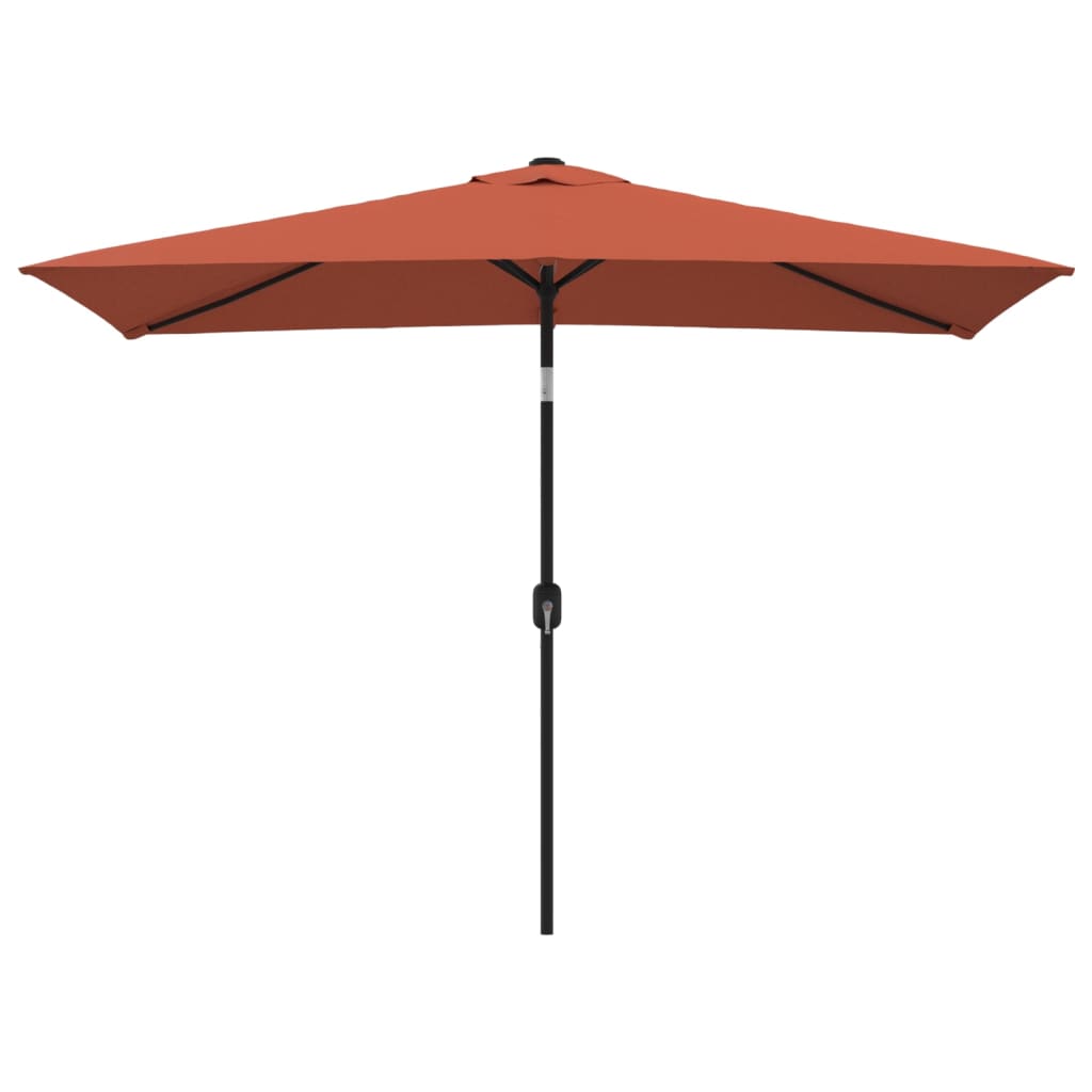 Parasol met metalen paal 300x200 cm