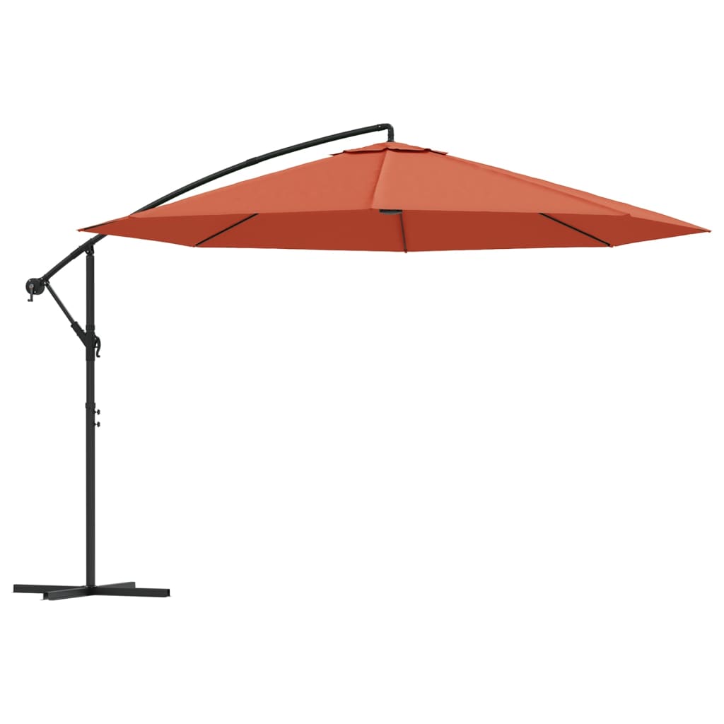 Zweefparasol met aluminium paal 350 cm