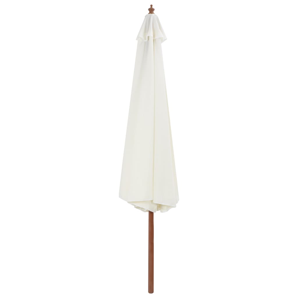 Parasol met houten paal 350 cm