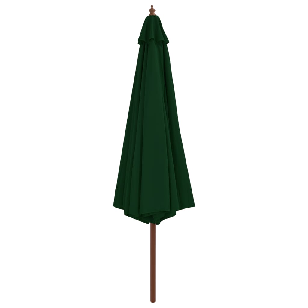 Parasol met houten paal 350 cm