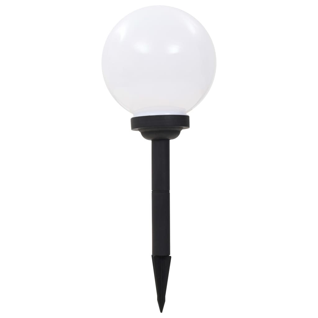 Solarlampen 2 st LED rond 50 cm RGB