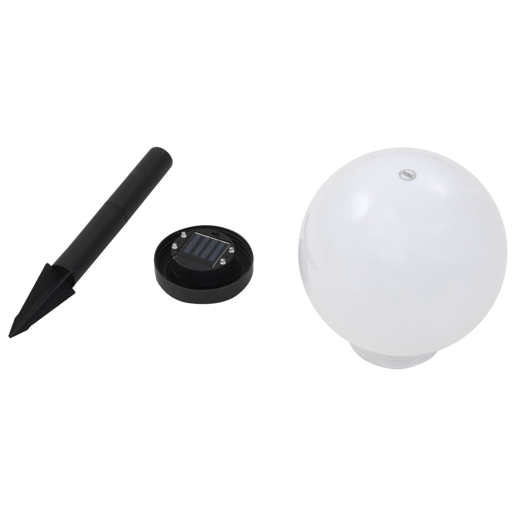 Solarlampen 4 st LED rond 30 cm RGB