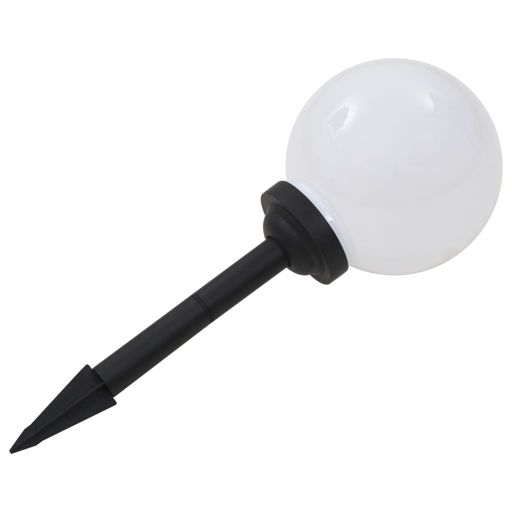 Solarlampen 4 st LED rond 30 cm RGB