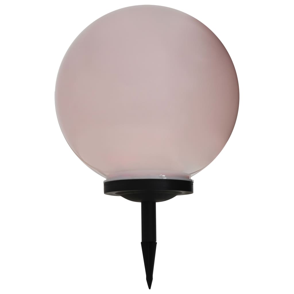 Solarlampen 2 st LED rond 50 cm RGB