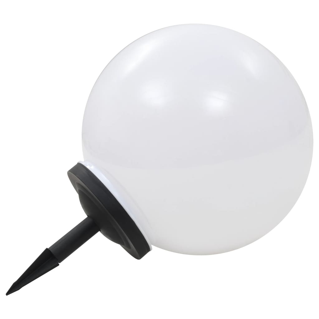 Solarlampen 2 st LED rond 50 cm RGB