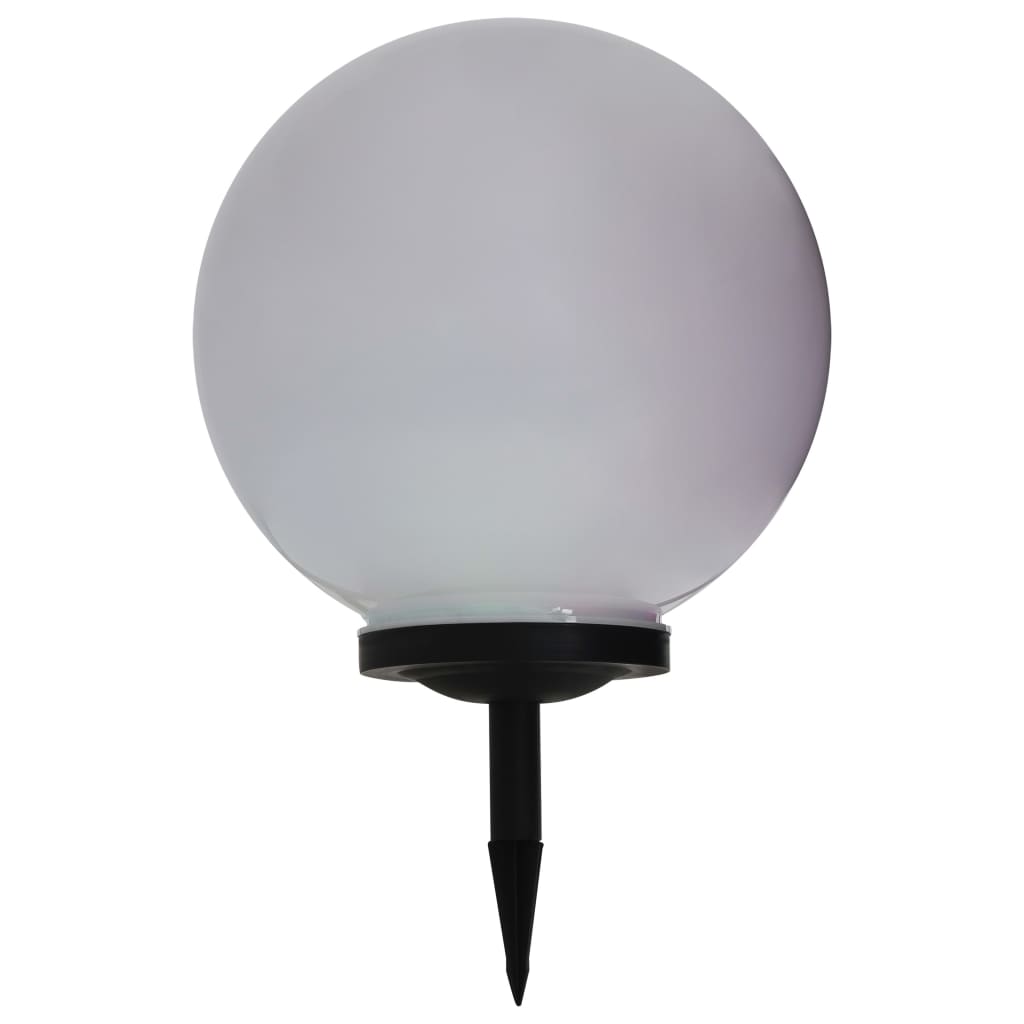 Solarlampen 2 st LED rond 50 cm RGB