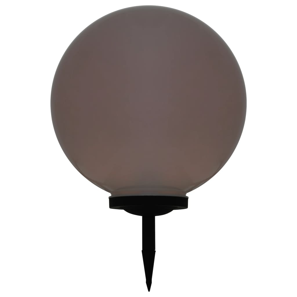 Solarlampen 2 st LED rond 50 cm RGB