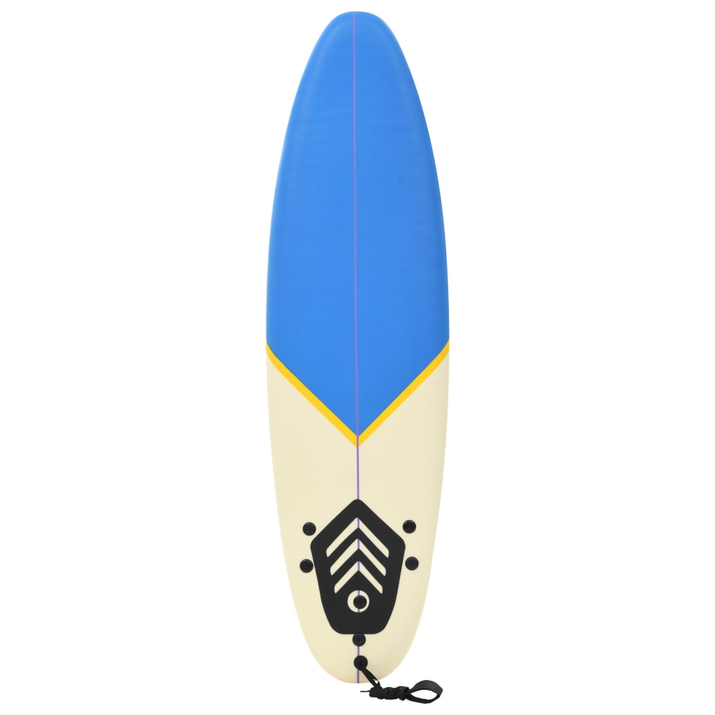 Surfplank 170 cm blauw en rood