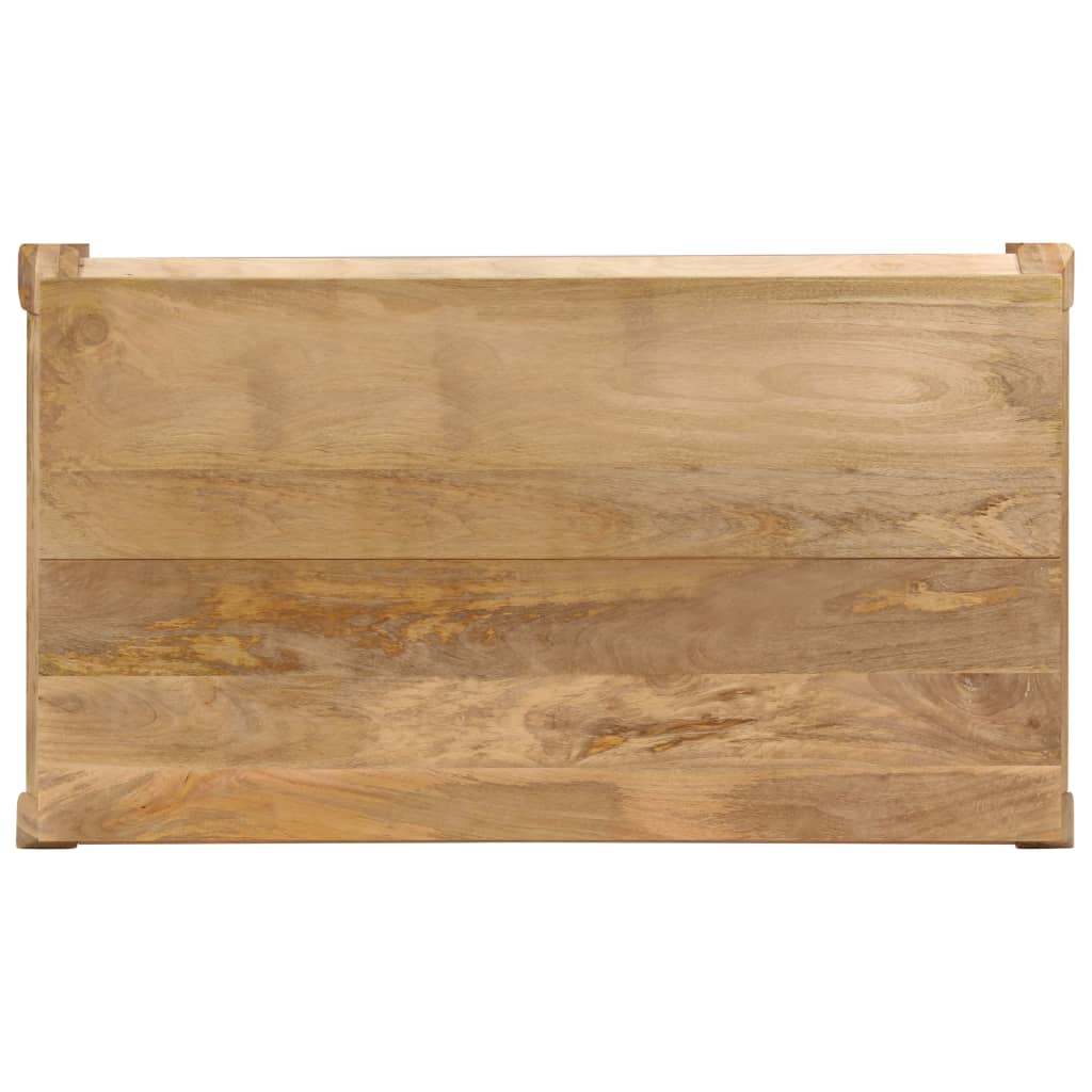 Eettafel 135x75x76 cm massief mangohout