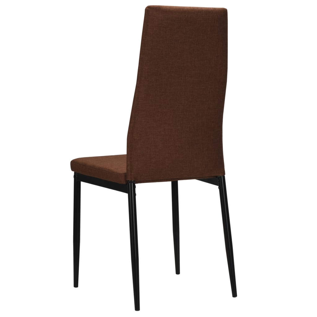 Eetkamerstoelen 2 st stof